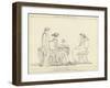 Ulysses at the Table of Circe-John Flaxman-Framed Giclee Print