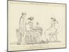 Ulysses at the Table of Circe-John Flaxman-Mounted Giclee Print