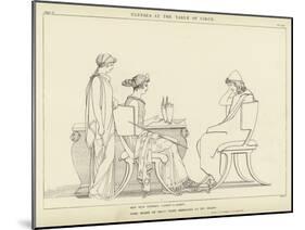 Ulysses at the Table of Circe-John Flaxman-Mounted Giclee Print