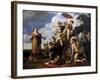 Ulysses before Nausicaa, 1619-Pieter Lastman-Framed Giclee Print