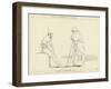 Ulysses Conversing with Eumaeus-John Flaxman-Framed Giclee Print