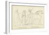 Ulysses Departing from Lacedaemon for Ithaca-John Flaxman-Framed Giclee Print