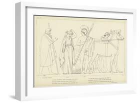 Ulysses Departing from Lacedaemon for Ithaca-John Flaxman-Framed Giclee Print