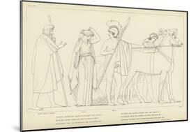 Ulysses Departing from Lacedaemon for Ithaca-John Flaxman-Mounted Giclee Print