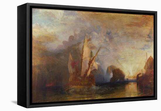 Ulysses Deriding Polyphemus, 1829-JMW Turner-Framed Stretched Canvas