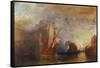 Ulysses Deriding Polyphemus, 1829-JMW Turner-Framed Stretched Canvas