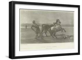 Ulysses Feigning Madness-Heywood Hardy-Framed Giclee Print
