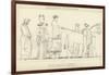 Ulysses Following the Car of Nausicaa-John Flaxman-Framed Giclee Print