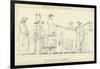 Ulysses Following the Car of Nausicaa-John Flaxman-Framed Giclee Print