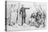Ulysses Grant Vetoing Congress Bill-null-Stretched Canvas