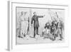 Ulysses Grant Vetoing Congress Bill-null-Framed Giclee Print