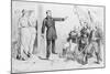 Ulysses Grant Vetoing Congress Bill-null-Mounted Giclee Print