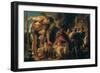 Ulysses in the Cave of Polyphemus-Jacob Jordaens-Framed Giclee Print