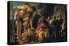 Ulysses in the Cave of Polyphemus-Jacob Jordaens-Stretched Canvas