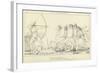 Ulysses Killing the Suitors-John Flaxman-Framed Giclee Print