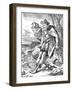 Ulysses on Ogygia, 1864-Noel Paton-Framed Giclee Print