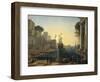 Ulysses Returning Chryseis to Her Father-Claude Lorraine-Framed Giclee Print