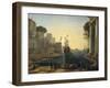 Ulysses Returning Chryseis to Her Father-Claude Lorraine-Framed Giclee Print