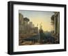 Ulysses Returning Chryseis to Her Father-Claude Lorraine-Framed Premium Giclee Print