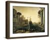 Ulysses Returning Chryseis to Her Father-Claude Lorraine-Framed Art Print