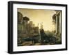 Ulysses Returning Chryseis to Her Father-Claude Lorraine-Framed Art Print