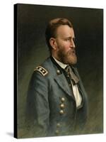 Ulysses S. Grant, 18th U.S. President-Science Source-Stretched Canvas