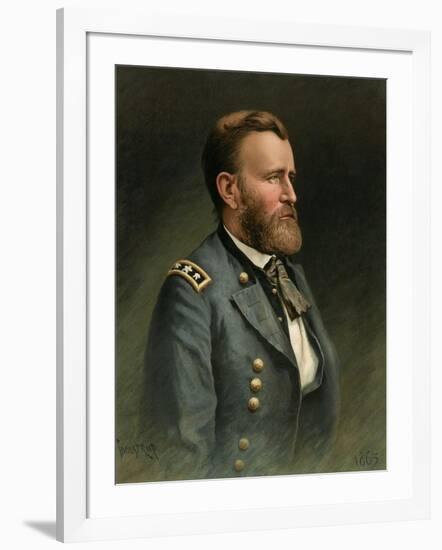 Ulysses S. Grant, 18th U.S. President-Science Source-Framed Giclee Print