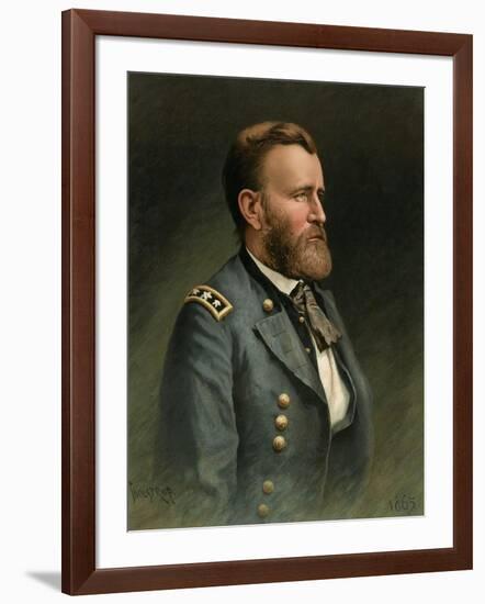 Ulysses S. Grant, 18th U.S. President-Science Source-Framed Giclee Print