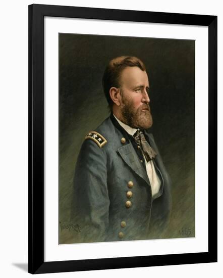 Ulysses S. Grant, 18th U.S. President-Science Source-Framed Giclee Print