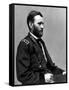 Ulysses S. Grant, 18th U.S. President-Science Source-Framed Stretched Canvas