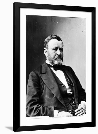 Ulysses S. Grant, 18th U.S. President-Science Source-Framed Giclee Print