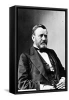 Ulysses S. Grant, 18th U.S. President-Science Source-Framed Stretched Canvas