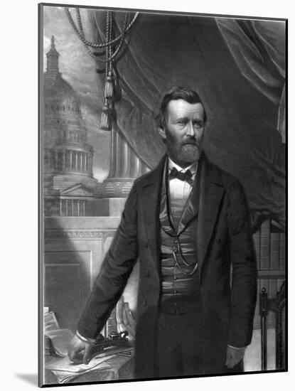 Ulysses S. Grant, 18th U.S. President-Science Source-Mounted Giclee Print