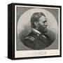 Ulysses S Grant American Civil War General and Later President-null-Framed Stretched Canvas