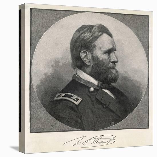 Ulysses S Grant American Civil War General and Later President-null-Stretched Canvas