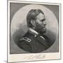 Ulysses S Grant American Civil War General and Later President-null-Mounted Photographic Print