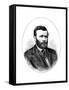 Ulysses S Grant, American General and 18th President of the United States-null-Framed Stretched Canvas