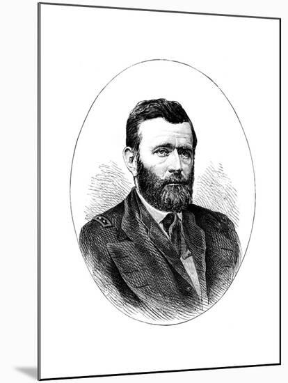 Ulysses S Grant, American General and 18th President of the United States-null-Mounted Giclee Print