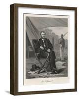 Ulysses S Grant American Soldier and President-null-Framed Art Print