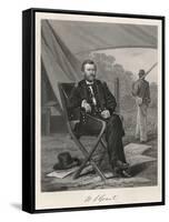 Ulysses S Grant American Soldier and President-null-Framed Stretched Canvas