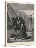 Ulysses S Grant American Soldier and President-null-Stretched Canvas