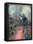 Ulysses S Grant in Mexican American War-Emanuel Gottlieb Leutze-Framed Stretched Canvas