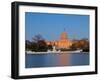 Ulysses S Grant Memorial and US Capitol Building and Current Renovation Work, Washington DC, USA-Mark Chivers-Framed Premium Photographic Print