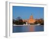 Ulysses S Grant Memorial and US Capitol Building and Current Renovation Work, Washington DC, USA-Mark Chivers-Framed Premium Photographic Print