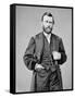 Ulysses S. Grant Photograph-Lantern Press-Framed Stretched Canvas