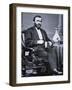 Ulysses Simpson Grant (1822-85)-Mathew Brady-Framed Photographic Print