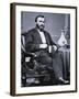 Ulysses Simpson Grant (1822-85)-Mathew Brady-Framed Photographic Print