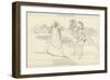 Ulysses Terrefied by the Ghosts-John Flaxman-Framed Giclee Print
