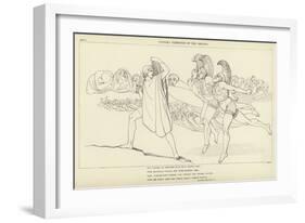 Ulysses Terrefied by the Ghosts-John Flaxman-Framed Giclee Print