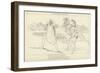 Ulysses Terrefied by the Ghosts-John Flaxman-Framed Premium Giclee Print